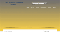 Desktop Screenshot of erlangen.freie-baptisten.de
